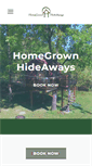 Mobile Screenshot of homegrownhideaways.org